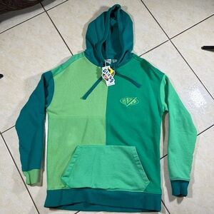 GUESS X J Balvin hoodie Men’s Sz XS Vibras Track Green